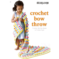 (HL601 Crochet Bow Throw)